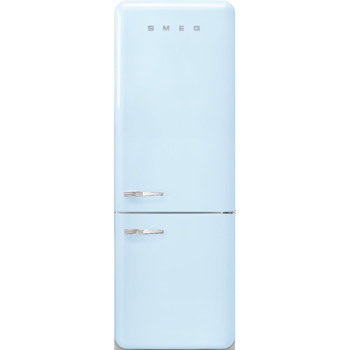 Jääkaappipakastin Smeg Retro FAB38RPB5, 70.6cm, pastellinsininen, oikea