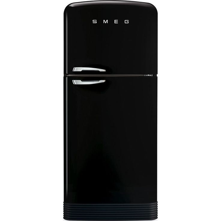 Jääkaappipakastin Smeg Retro FAB50LBL5, 79.6cm, musta, vasen
