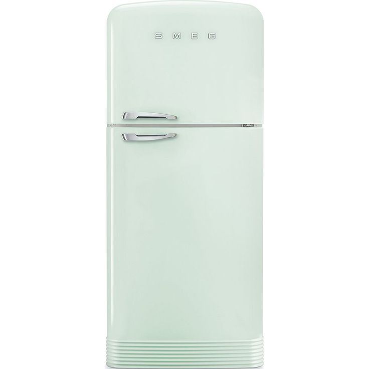 Jääkaappipakastin Smeg Retro FAB50RPG5, 79.6cm, pastellinvihreä, oikea