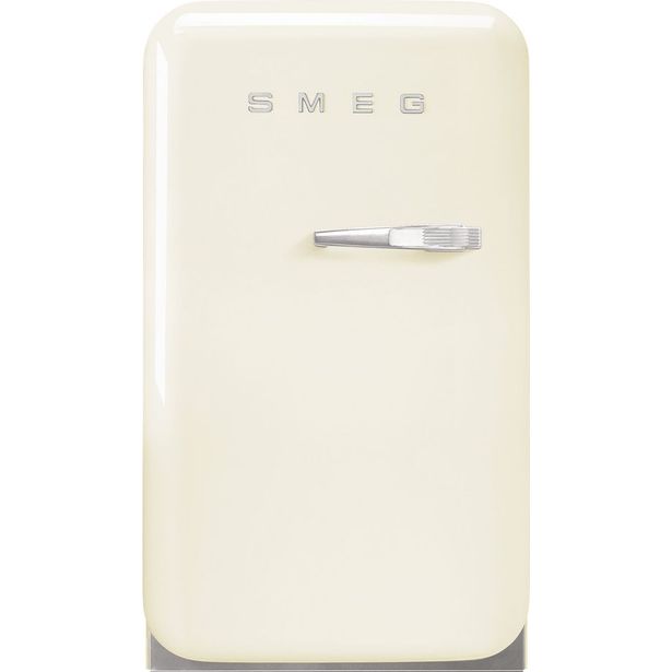 Jääkaappi Smeg Retro FAB5LCR5, 40.4cm, kerma, vasen