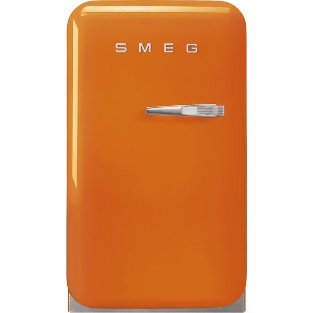 Jääkaappi Smeg Retro FAB5LOR5, 40.4cm, oranssi, vasen