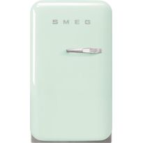 Jääkaappi Smeg Retro FAB5LPG5, 40.4cm, pastellinvihreä, vasen