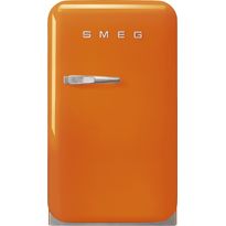 Jääkaappi Smeg Retro FAB5ROR5, 40.4cm, oranssi, oikea