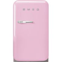 Jääkaappi Smeg Retro FAB5RPK5, 40.4cm, pinkki, oikea