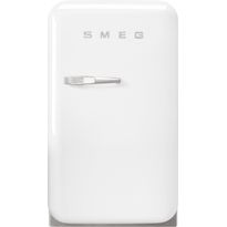 Jääkaappi Smeg Retro FAB5RWH5, 40.4cm, valkoinen, oikea