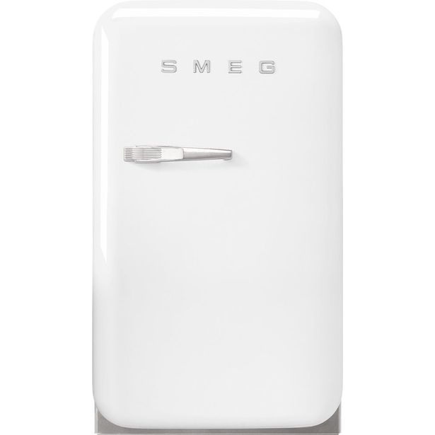Jääkaappi Smeg Retro FAB5RWH5, 40.4cm, valkoinen, oikea