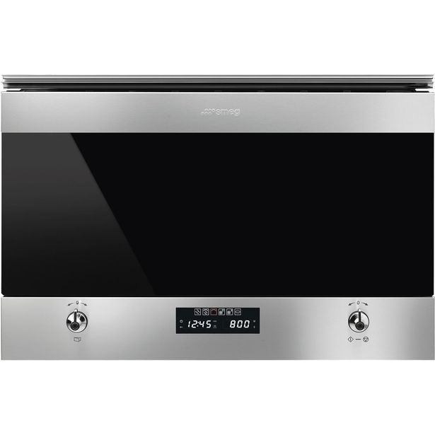 Mikroaaltouuni Smeg MP322X1, 60cm, teräs