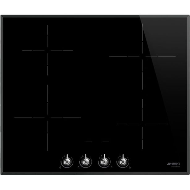 Induktioliesitaso Smeg SI364BM, 60cm, musta