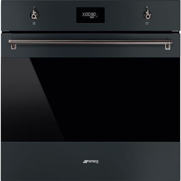 Pyrolyysiuuni Smeg Classic SFP6301TVN 60cm musta