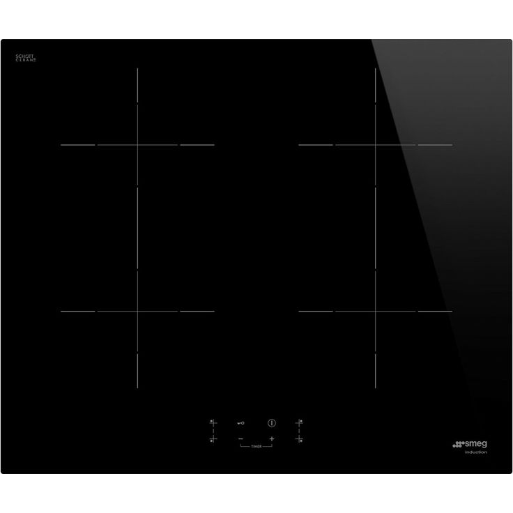 Induktioliesitaso Smeg Universale SIB2641D, 60cm, musta