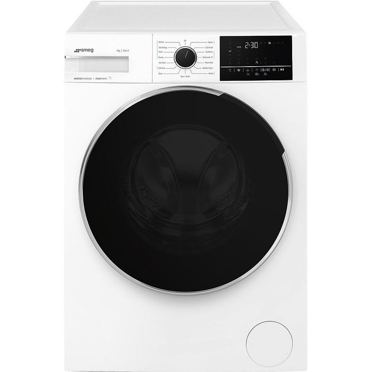 Edestä täytettävä pesukone Smeg WNP84SEAIN1, 8kg