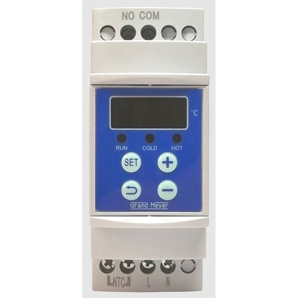 Termostaatti Grand Meyer SMM‑9050, valkoinen/sininen