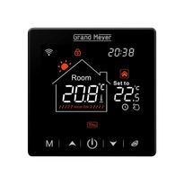 Yhdistelmätermostaatti Grand Meyer SN-20, 16 A, WiFi, musta