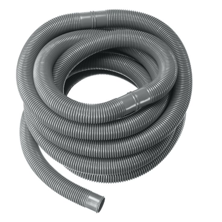 Allasletku Swim & Fun Pool Hose, 6.6m, Ø32mm, harmaa