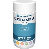 Pikakloori Swim &amp; Fun Klor Starter 1 kg, minitabletit