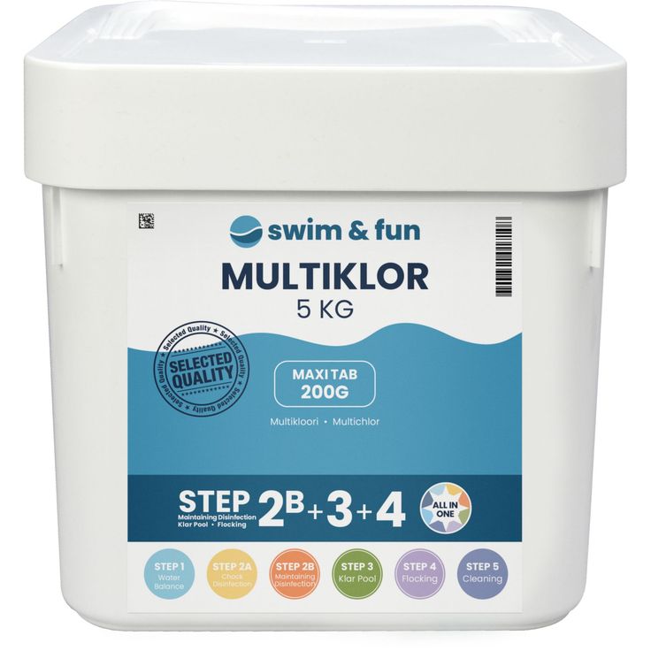 Allastabletti Swim & Fun MultiKlor Maxi tab, 5 kg
