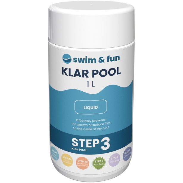 Levänestoaine Swim & Fun KlarPool 1 l