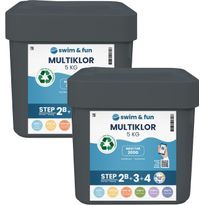 Yhdistelmätabletit Swim &amp; Fun MultiKlor Maxi Tab 200g, 10kg