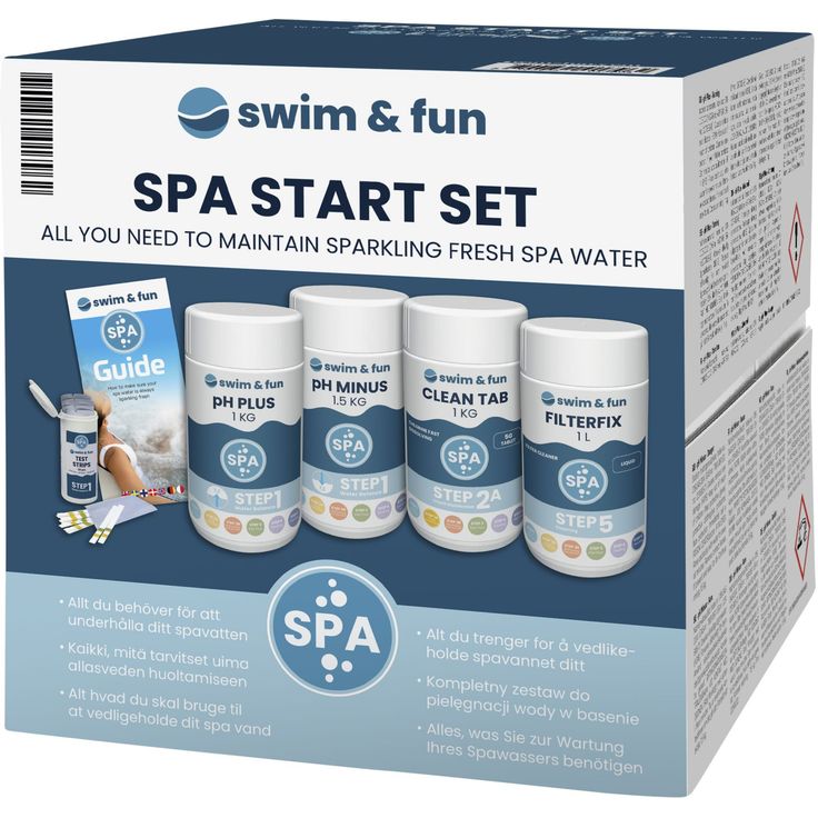 Vedenhoitosetti Swim & Fun Spa Start-Set