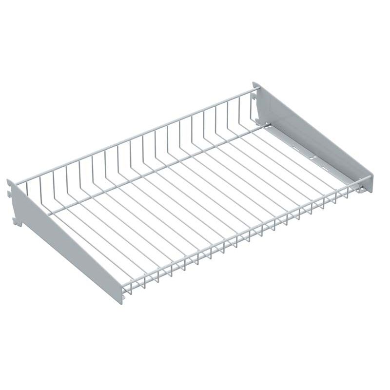 Lankakori + kannattimet 900 x 350 mm, harmaa