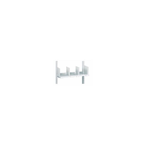 Hyllynjakajapari valkoinen 400 x 200mm, 2kpl