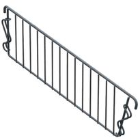 Korin jakaja Sovella 400x120mm, musta