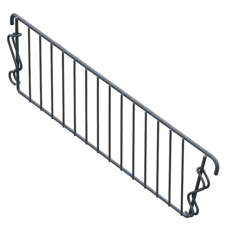 Korin jakaja Sovella 400x120mm, musta