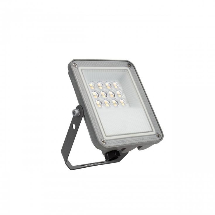 Valonheitin Spectrum Noctis Max CCT 10 W 1000 lm 3000/4000/6000 K IP65 148x112x28 mm, harmaa