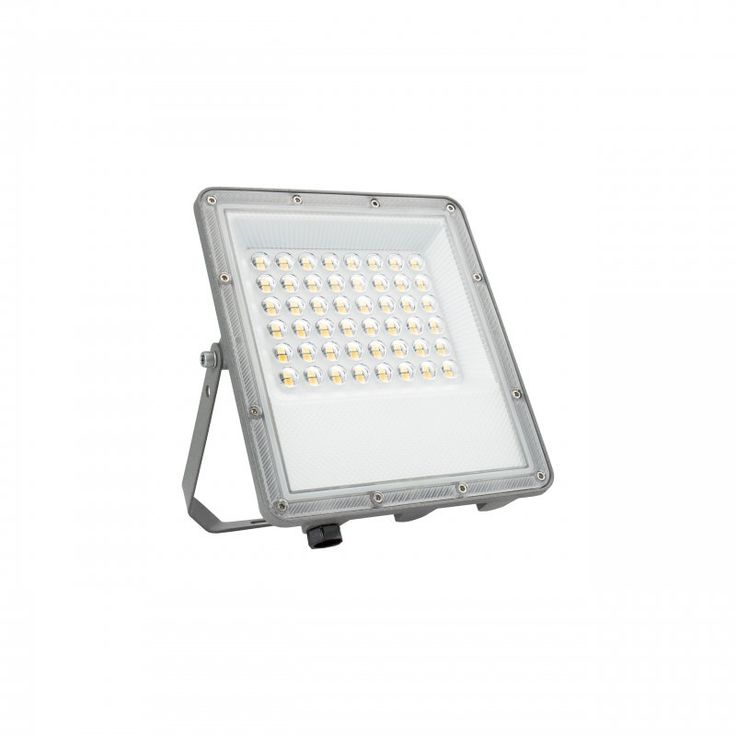 Valonheitin Spectrum Noctis Max CCT 50 W 5000 lm 3000/4000/6000 K IP65 207x174x28 mm, harmaa