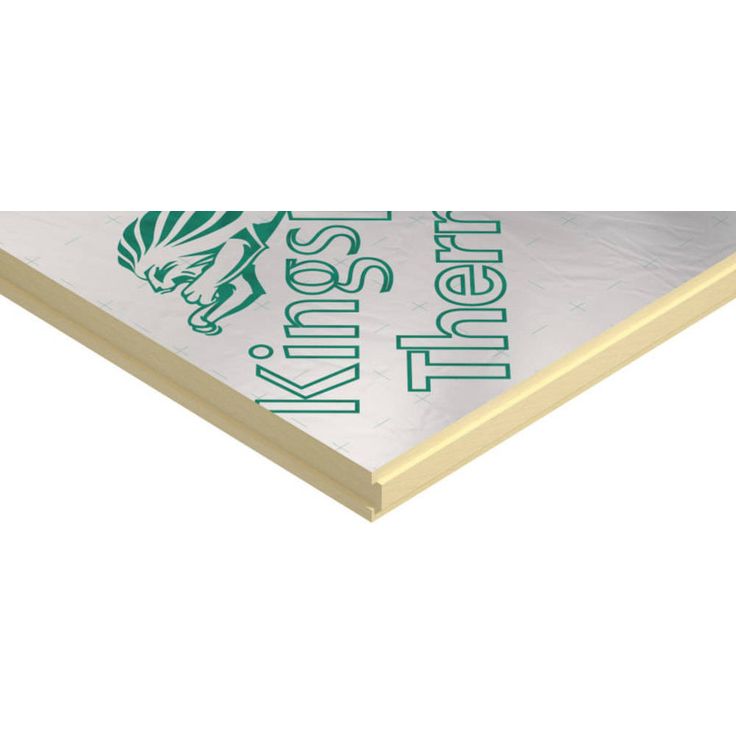 Polyuretaanilevy (SPU) Kingspan Therma TP10, 150mm, 1200x2400mm, täyspontti, 2.88m2/pak