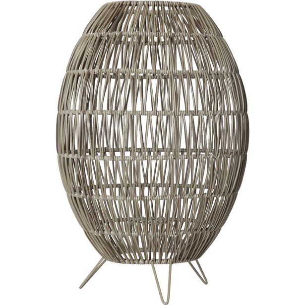 Lattiavarjostin Star Trading Linde, Ø300mm, beige