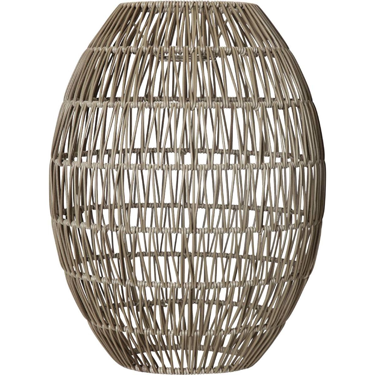 Lampunvarjostin Star Trading Linde, Ø300mm, beige
