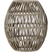 Lampunvarjostin Star Trading Linde, Ø150mm, beige