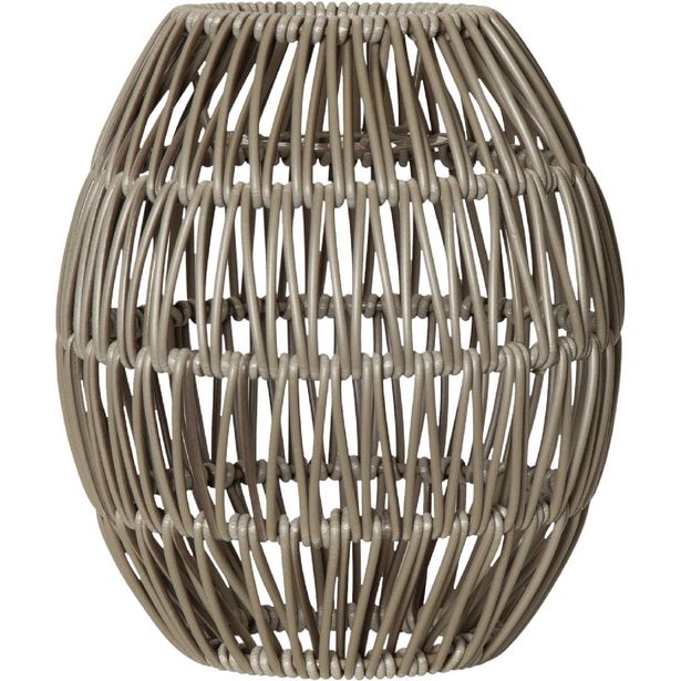 Lampunvarjostin Star Trading Linde, Ø150mm, beige