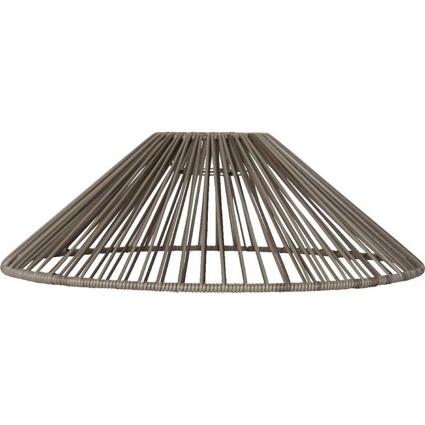 Lampunvarjostin Star Trading Vide, Ø380mm, beige