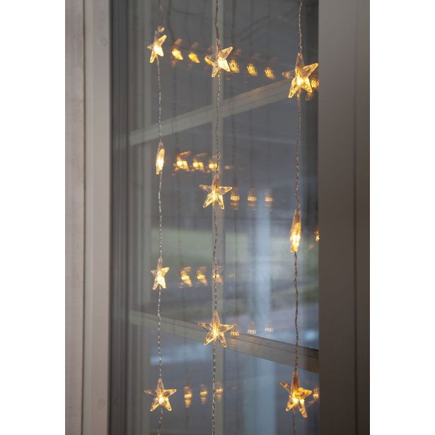 LED-valoverho Star Trading Star Curtain