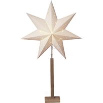 Pöytätähti Star Trading Karo, ruskea/valkoinen, eri kokoja