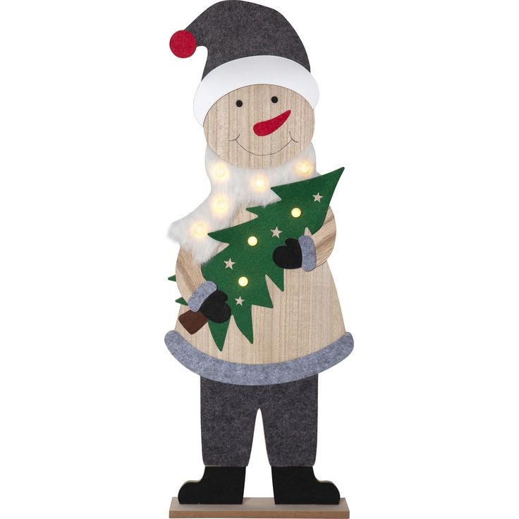LED-koristehahmo Star Trading Billy, lumiukko, 80cm