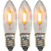 LED-varalamppu Star Trading E10, 0.1-0.5W, 14-55V, 3kpl/pkt