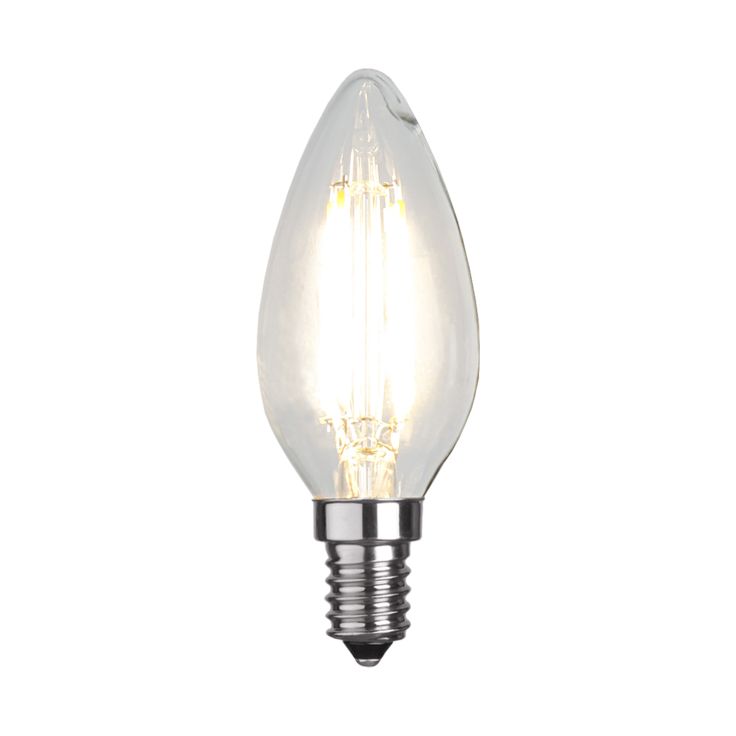 LED-kynttilälamppu Star Trading Illumination LED 351-05 Ø 35x95mm, E14, kirkas, 4W, 2700K, 470lm