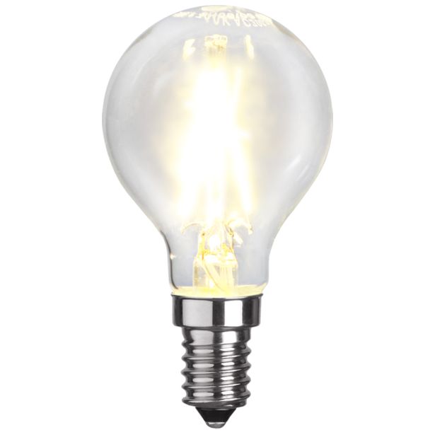 LED-lamppu Star Trading Illumination LED 351-21 Ø 45x82mm, E14, kirkas, 2W, 2700K, 250lm