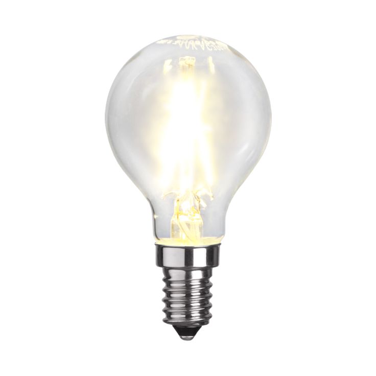 LED-lamppu Star Trading Illumination LED 351-21 Ø 45x82mm, E14, kirkas, 2W, 2700K, 250lm