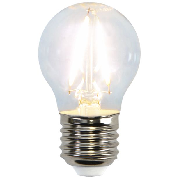 LED-lamppu Star Trading Illumination LED 351-22 Ø 45x76mm, E27, kirkas, 2W, 2700K, 250lm