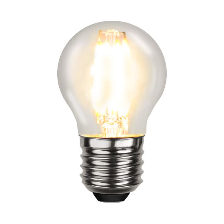 LED-lamppu Star Trading Illumination LED 351-26 Ø 45x78mm, E27, kirkas, 4W, 2700K, 470lm