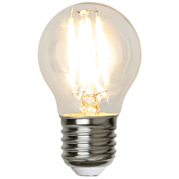 LED-lamppu Star Trading Illumination LED 12-24V Low Voltage 357-71 Ø 45x78mm, E27, kirkas, 2W, 2700K, 250lm