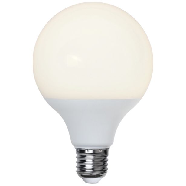 LED-lamppu Star Trading Decoration LED 363-32 Ø 95x143mm, E27, opaali, 3,7W, 3000K, 300lm