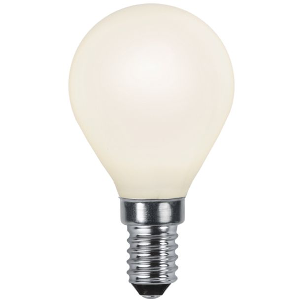 LED-lamppu Star Trading Illumination LED 375-12 Ø 45x78mm, E14, opaali, 3W, 2700K, 250lm