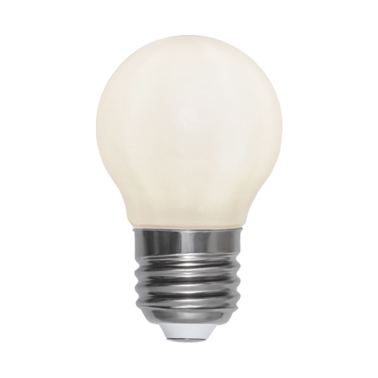 LED-lamppu Star Trading Illumination LED 375-22 Ø 45x74mm, E27, opaali, 3W, 2700K, 250lm