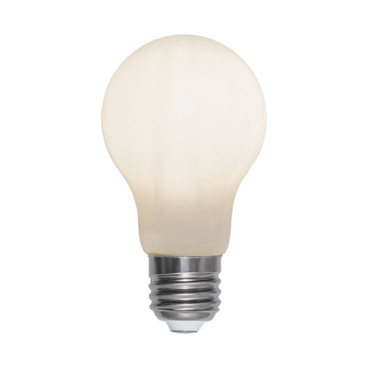 LED-lamppu Star Trading Illumination LED 375-28 Ø 60x109mm, E27, opaali, 3W, 2700K, 250lm