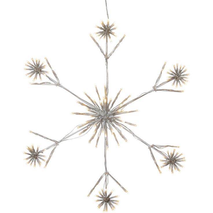 LED-valokoriste Star Trading Siluett Flower Snowflake, eri kokoja